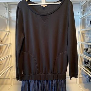 Anthropologie Bordeaux sweater dress/tunic
